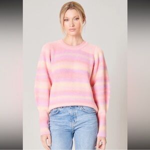 Sugarlips sugar + lips Cotton Candy Skies Sweater Wool Blend Size Medium